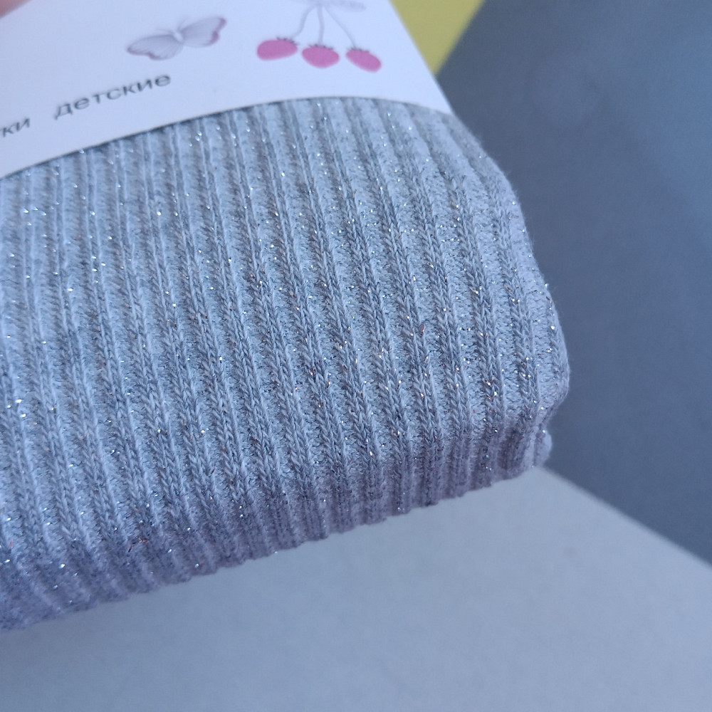 Колготи дитячі з люрексом 140-152 см Київ - фото 2