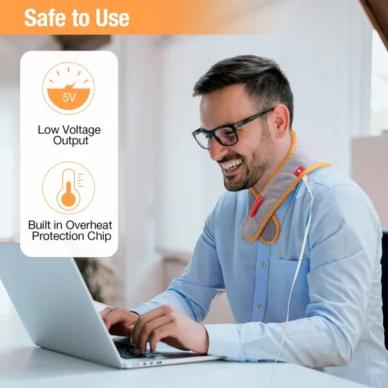 Електрична USB-грілка для шиї Comfheat (Neck Heating Pad) Луцьк