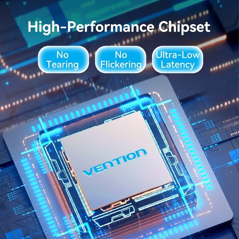 Безпровідний подовжувач Vention Wireless HDMI Transmitter and Receiver Black Київ - фото 19