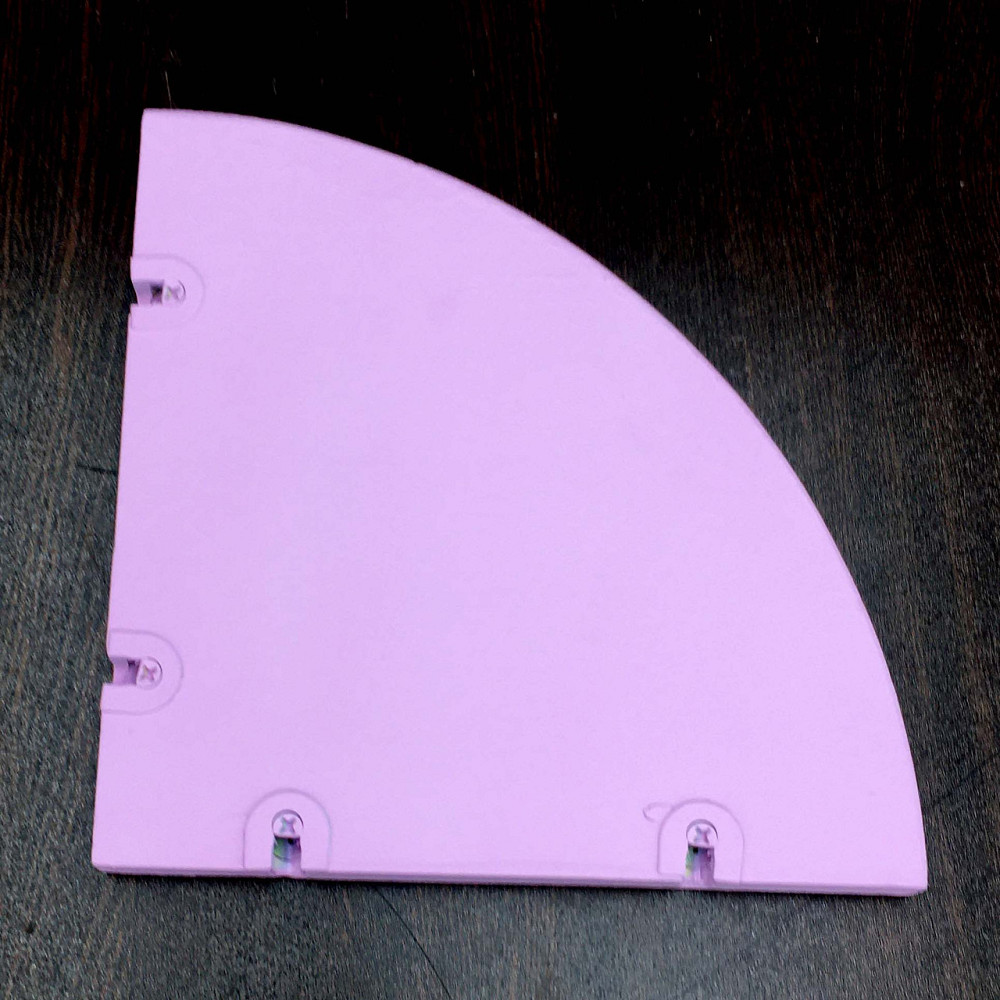 Угловая настенная полка 