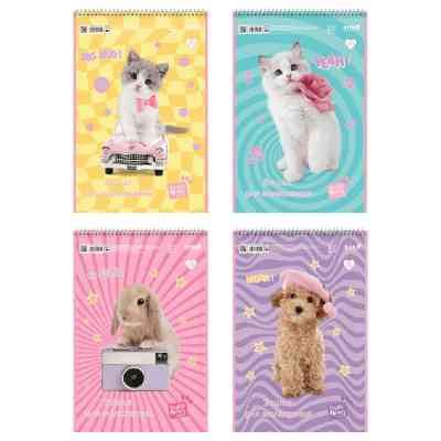 Альбом для малювання Kite Studio Pets, 30 аркушів (SP25-243) Вінниця