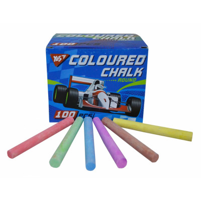 Мел Yes цветной, круглый, 100 шт "Full power" (400338) Винница - изображение 2