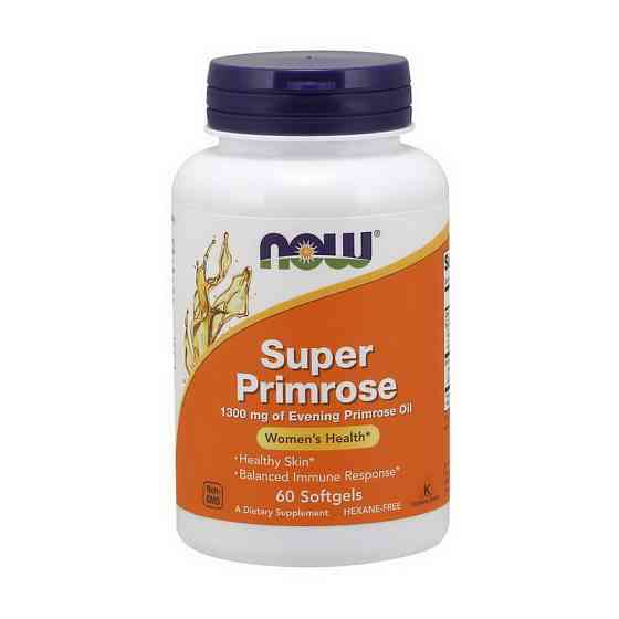 Super Primrose 1300 mg of Evening Primrose Oil (60 softgels) Луцк