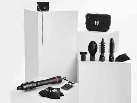 Фен-щітка Rowenta CF635LF0 Karl Lagerfeld Express Style Чорний Харків