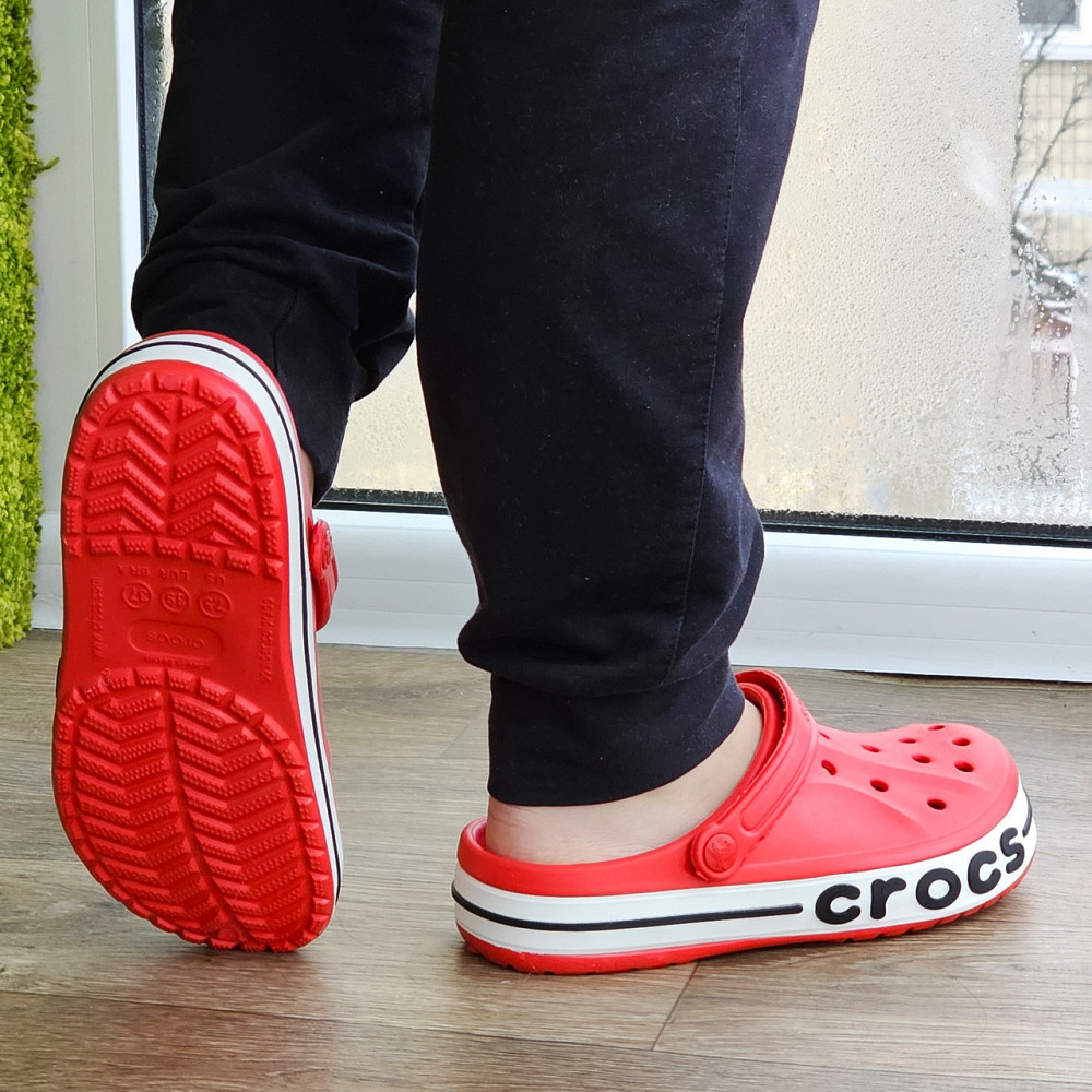 Жіночі Крокси Червоні капці CROCS Шльопанці (розміри: 34,35,36,38) Дніпро - фото 8