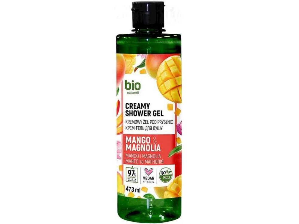 Крем-гель для душу 473 мл Mango Magnolia ТМ BIO NATURELL Київ - фото 1