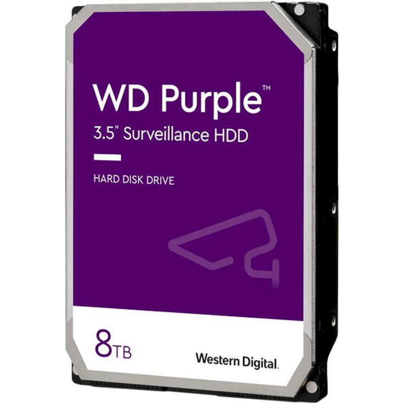 Накопичувач HDD SATA 8.0TB WD Purple 5640 rpm 256MB (WD85PURZ) ( 3.5
