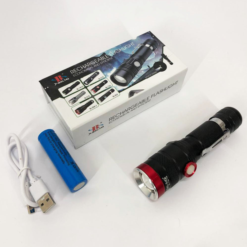 Ліхтар гарантія якості Bailong BL-736-T6, Ліхтарик світлодіодний для туриста, пошуковий ZH-772 ліхтар ручний Київ - фото 1