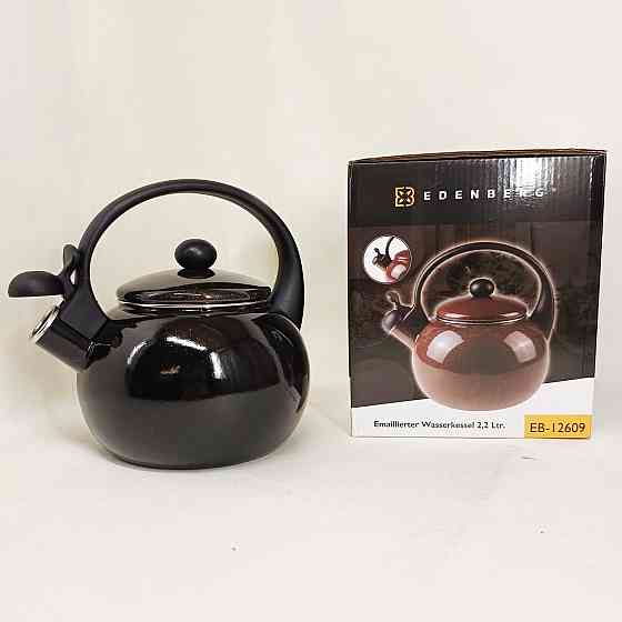 Чайник для домашнего использования со свистком Edenberg, Кухонный чайник газовый BM-22 Львов
