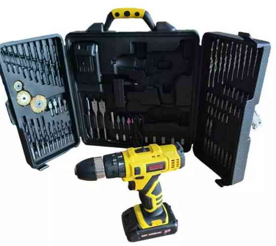 Набор аккумуляторных шуруповертов SR-041 24V с 94 аксессуарами для дома и профессионального использования Одесса