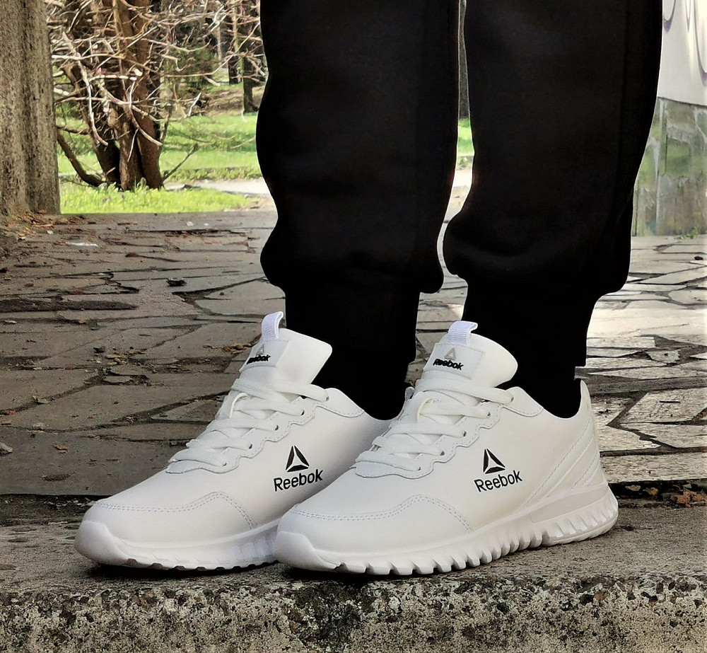 Кросівки Reebok Білі Рибок Шкіра Жіночі (розміри: 36,37,38,39) Дніпро - фото 8