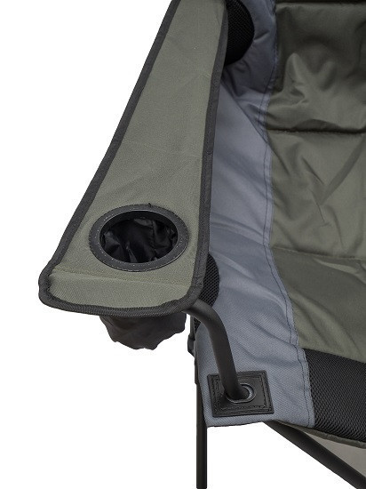 Крісло розкладне NeRest Турист NR-34, сіре з хакі Київ - фото 12
