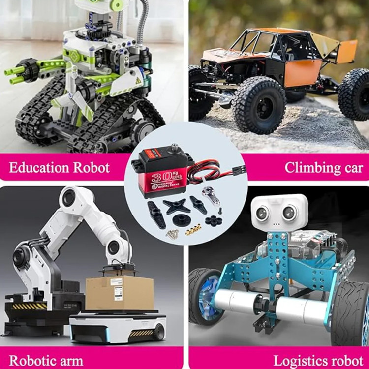 Сервопривід DS3230 Pro 30 кг для Arduino та проектів Київ - фото 1