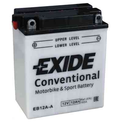 Акумулятор автомобільний EXIDE CONVENTIONAL 12Ah (+/-) (165EN) (EB12A-A) Вінниця