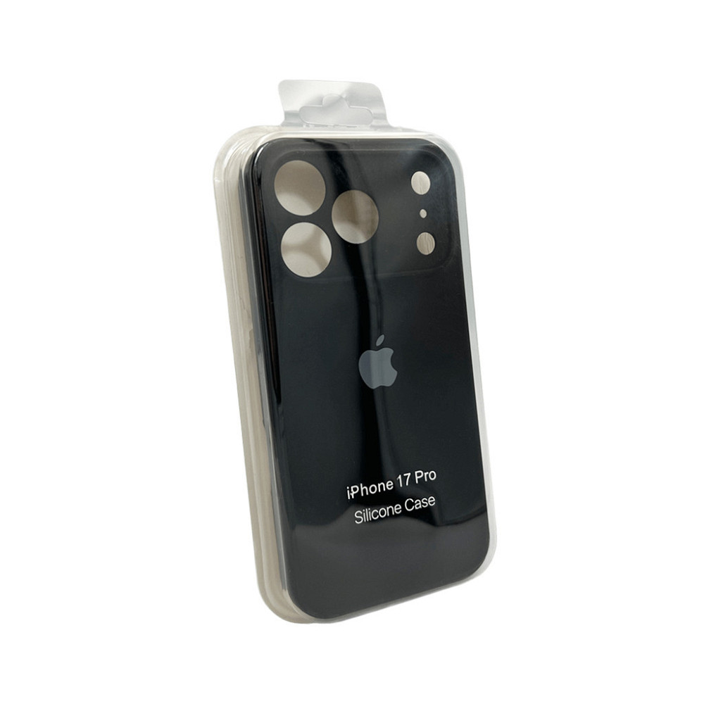 Чохол для смартфона Silicone Full Case AA Camera Protect for Apple iPhone 17 Pro 14,Black Київ - фото 2