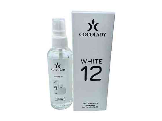 Парфюмированная вода для мужчин 100мл WHITE 12 (LACOSTE L12 - 12 BLANC ) ТМ COCOLADY Киев
