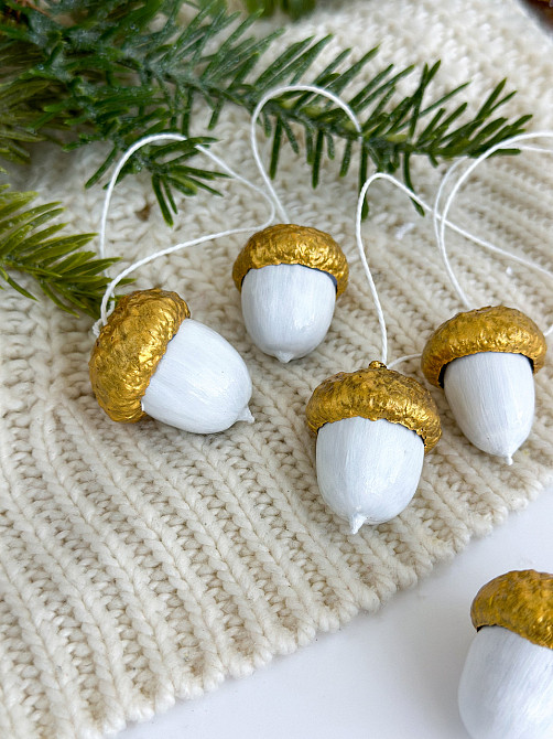 Набор желудей расписанных вручную. Киев - изображение 1