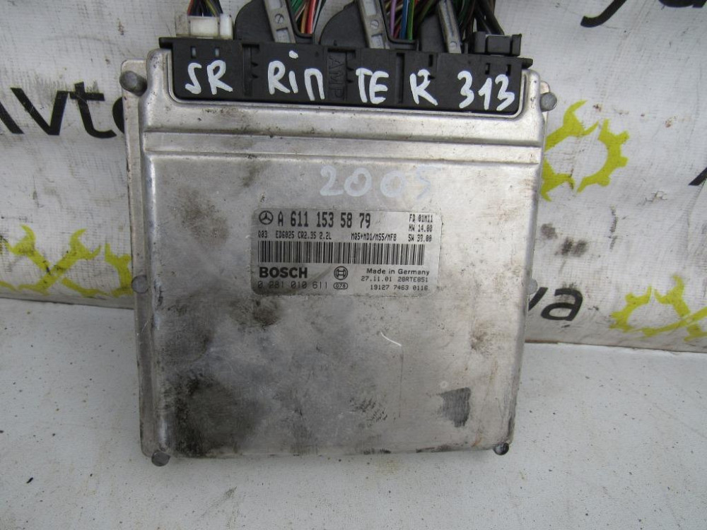 Блок керування двигуном Mercedes Sprinter 2.2 cdi 313 2000-2006 (A6111535879) Ковель - фото 1