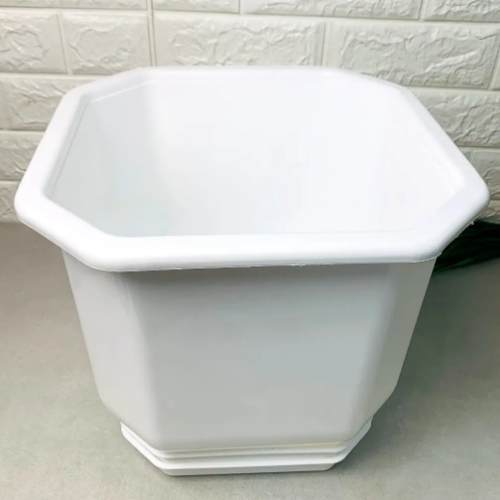 Вазон Дама з підставкою 32*32см білий Алеана Житомир - фото 4