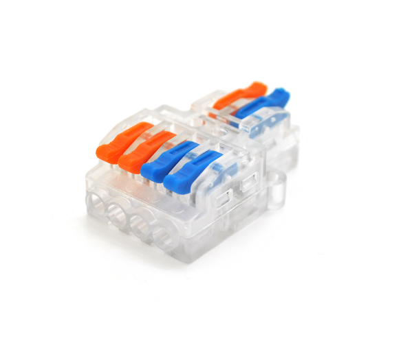 Клемна колодка з натисненими затискачами 2х4-проводу PCT-424 для розподільних коробок, 400V/32A, про Полтава - фото 1