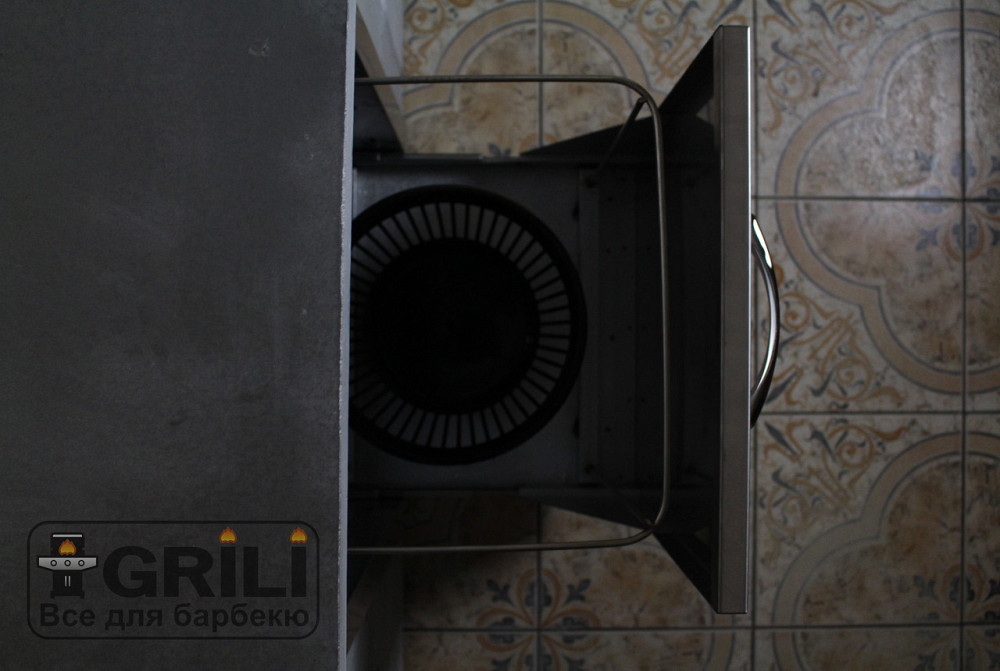 Встраиваемый выдвижной контейнер из нержавеющей стали GRILLI 777706 Код: 004904 Ровно - изображение 2