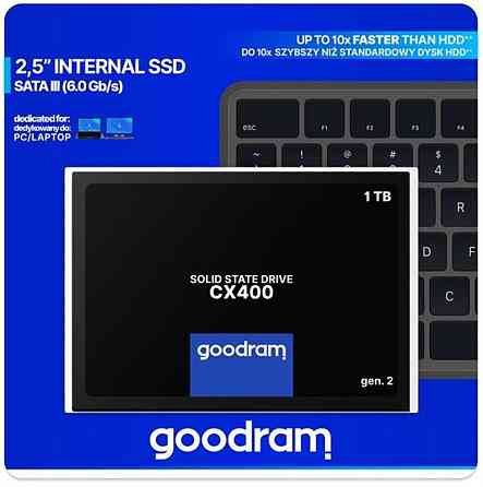 Накопичувач SSD 1ТB GOODRAM CX400 Gen.2 2.5