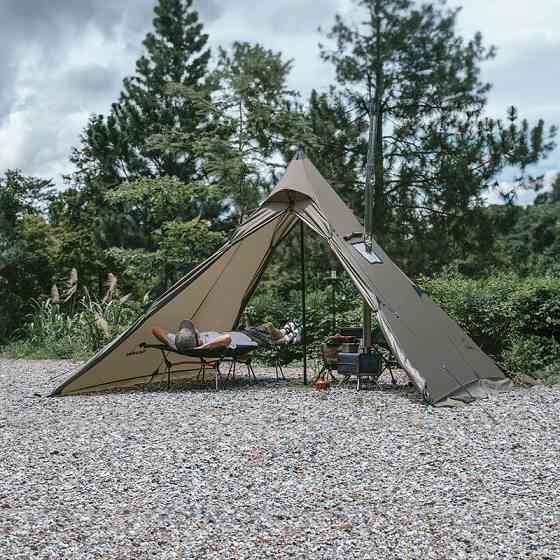 Намет із гострою верхівкою Naturehike CNK2300ZP025, коричневий Київ