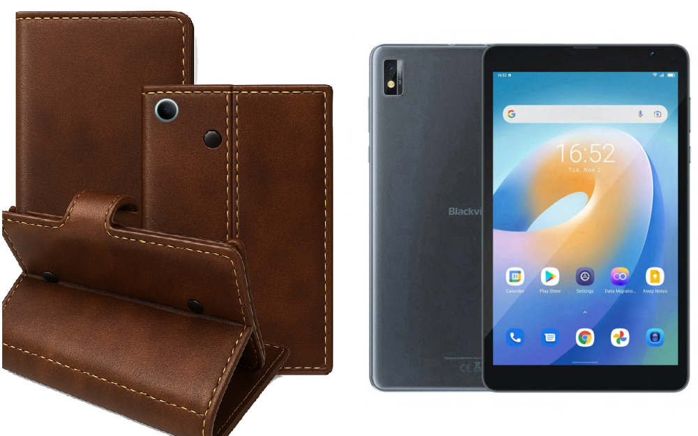Книжка-трансформер для планшета Blackview Tab 11, Tab 11 Se, колір Black Buno-Red Київ - фото 1