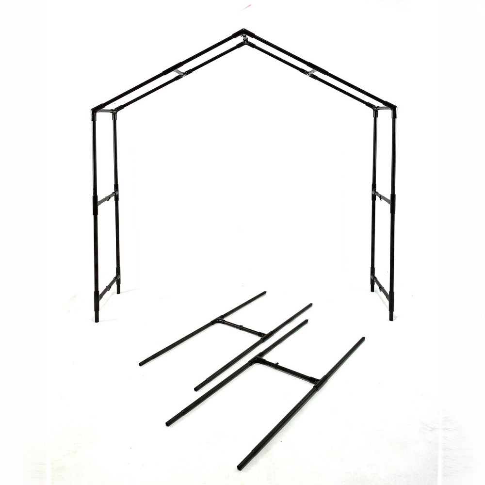 Садова Арка для плетених рослин Bonita, сталева, розбірна, чорна 232*132*34 см Бориспіль - фото 4