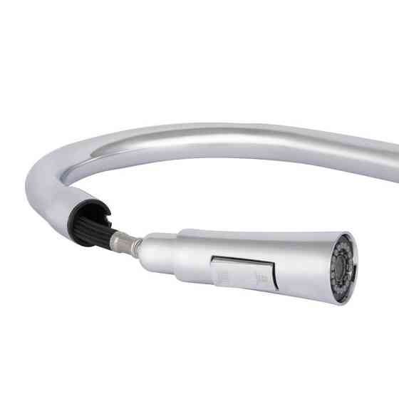 Смеситель для кухни Qtap Vlasta New с выдвижным изливом QTVLA344CRM45646 Chrome Киев