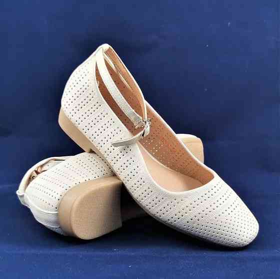 . Жіночі Балетки Білі Мокасини Туфлі (розміри: 37,38) — 80-5 Дніпро