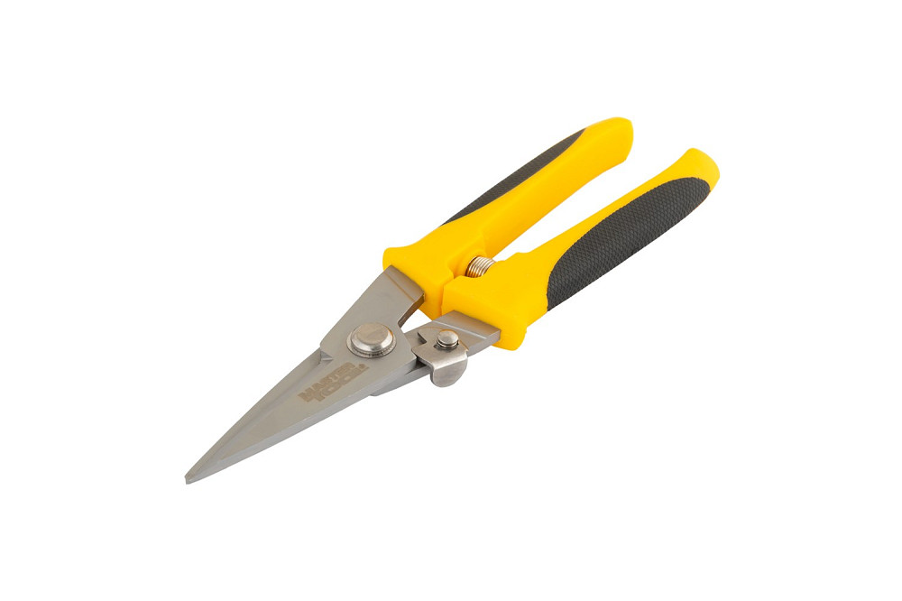 Ножиці для металу MASTERTOOL універсальні 200 мм прямий різ 01-0401 Коломыя - изображение 4