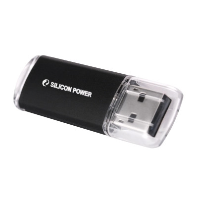 USB флеш накопитель Silicon Power 16Gb Ultima II black (SP016GBUF2M01V1K) Винница - изображение 1