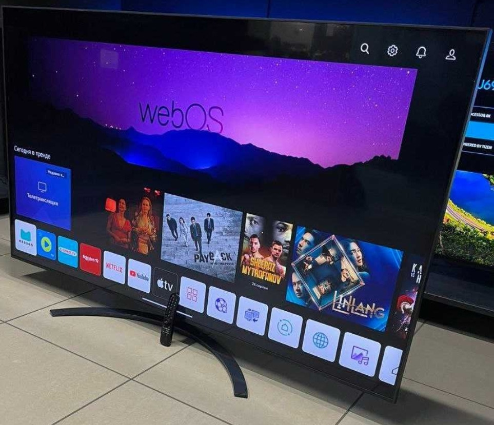 Телевизор: Безрамный 75 