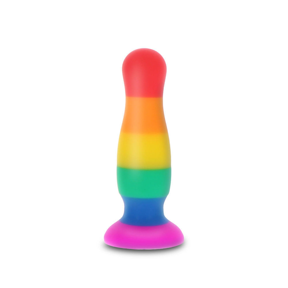 Анальна пробка TOY JOY Fun Stuffer, L, різнокольорова, 12,5 × 3,3 см Sex Aura Київ - фото 1
