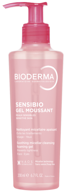 Біодерма Сенсібіо очисний гель для чутливої шкіри Bioderma Sensibio Gel Moussant 200 мл Дніпро - фото 1