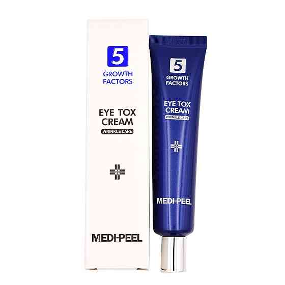 Омолоджуючий ліфтинг-крем для повік з пептидним комплексом 5 Growth Factors Eye Tox Cream Medi-Peel 40 мл Київ