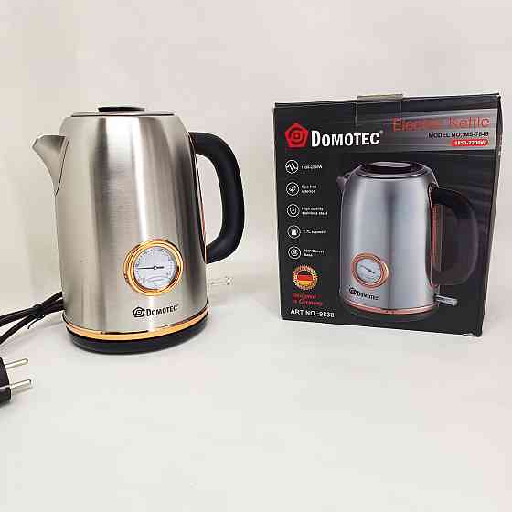 Хороший чайник для дома Domotec MS-7849 2200 Вт, Электрочайник нержавейка, Чайник для дома удобный PQ-78 Львов