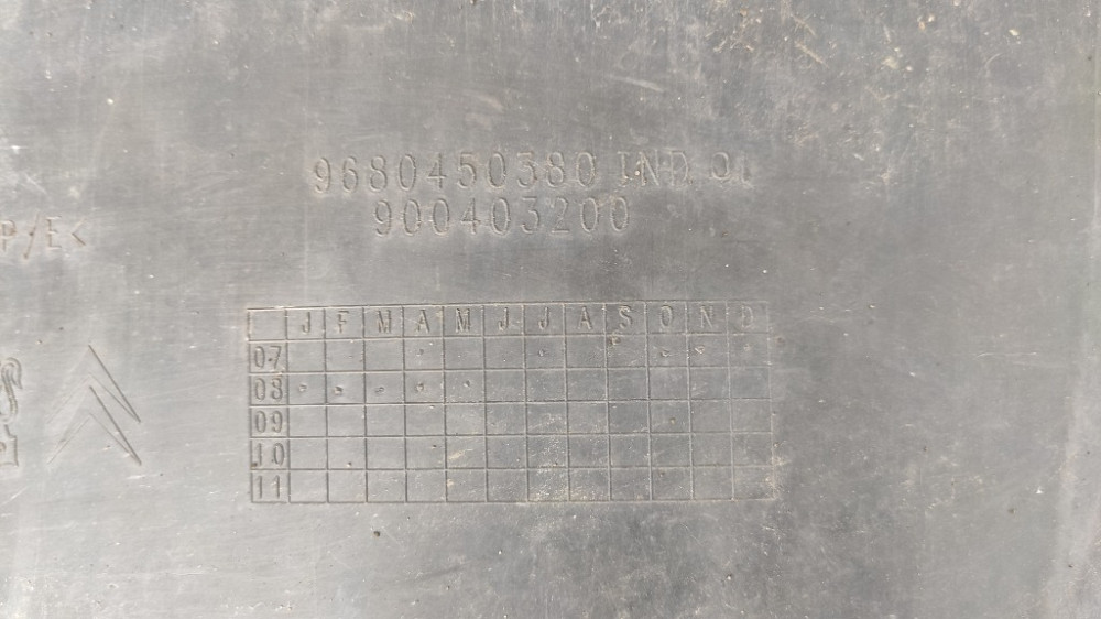 Підкрилок задній лівий Citroen Berlingo 2008-2018 (9680450380) Ковель - фото 3