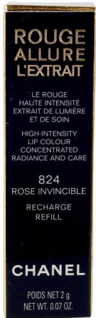 Помада для губ Chanel Rouge Allure L'extrait Lipstick 824 Rose Invincible Славянск