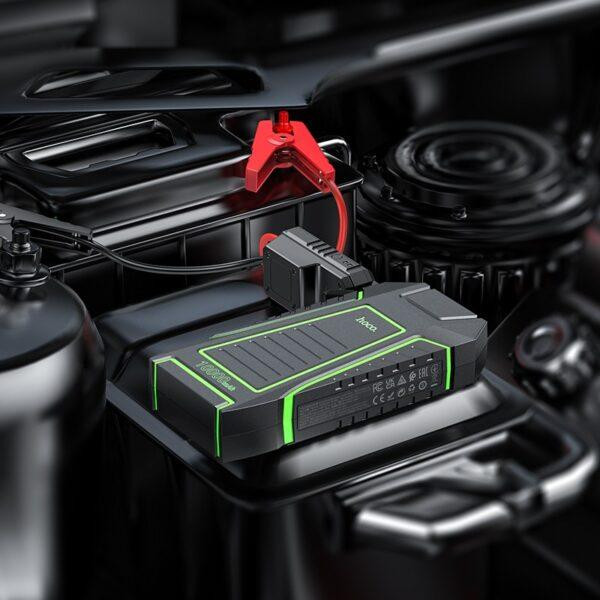 Автомобильное пусковое устройство Hoco QS1 Portable Smart Car Jump Starter 10000mAh Винница - изображение 4