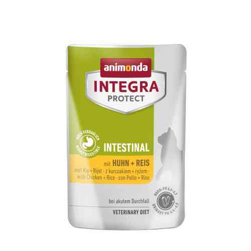 Корм ветеринарний вологий Integra Protect Intestinal with Chicken + Rice для котів при захворюванні кишково шлункового тракт Київ