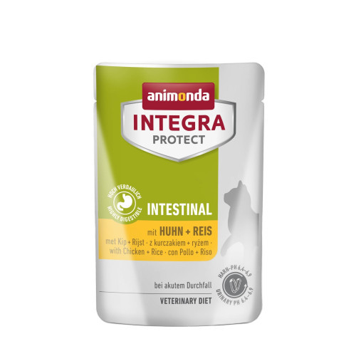 Корм ветеринарний вологий Integra Protect Intestinal with Chicken + Rice для котів при захворюванні кишково шлункового тракт Київ - фото 1