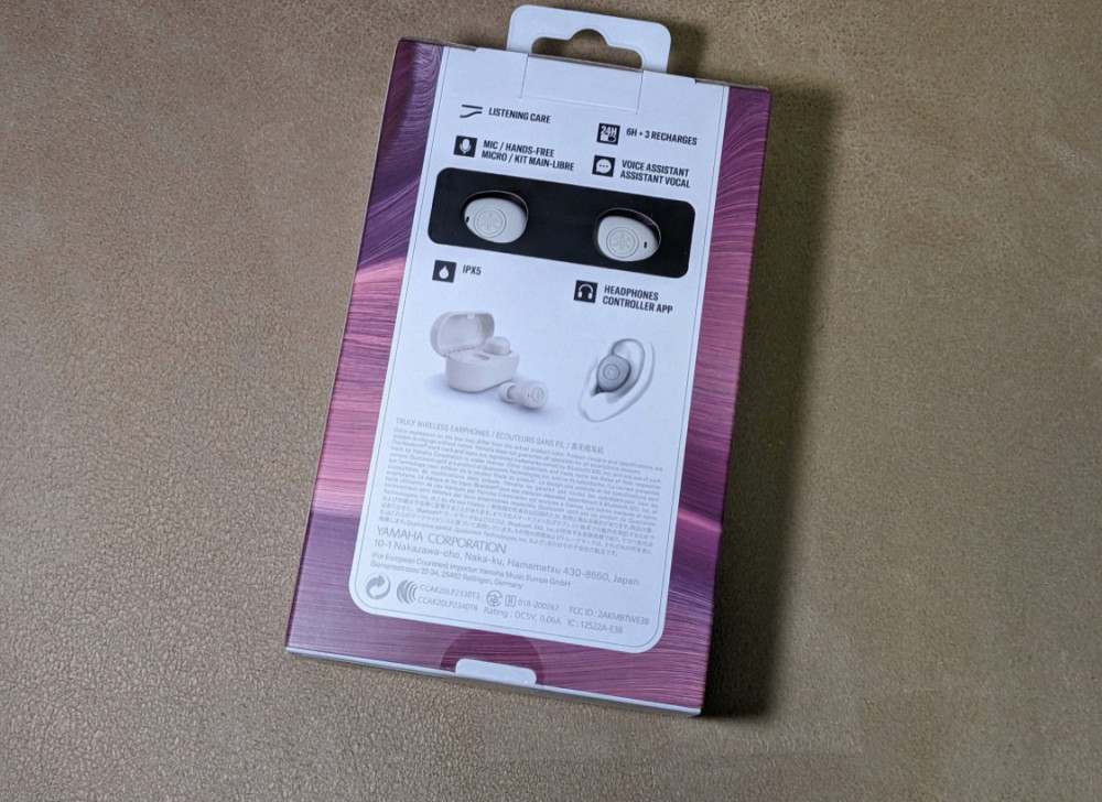 Бездротові навушники Yamaha TW-E3B Харків - фото 4