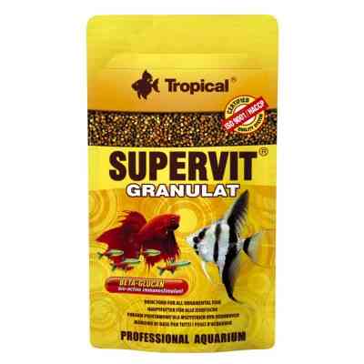 Корм для рыб Tropical SuperVit Granulat в гранулах 10 г (5900469614013) Винница
