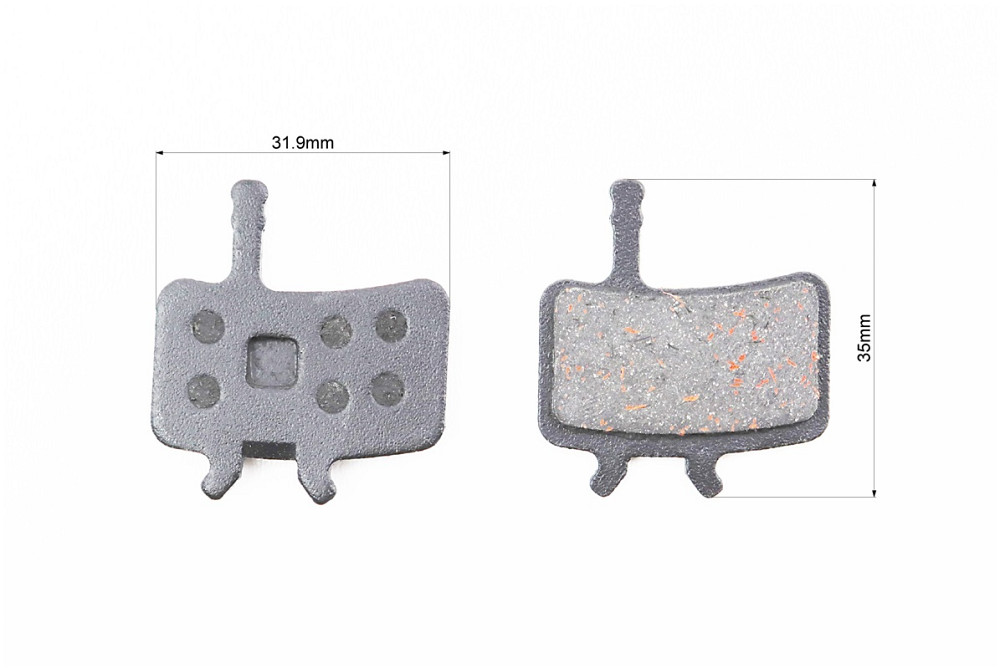 Гальмівні колодки Disk-brake (Avid Hydraulic Juicy 5 and 7, Ball Bearing 7), чорні YL-1019 Киев - изображение 2