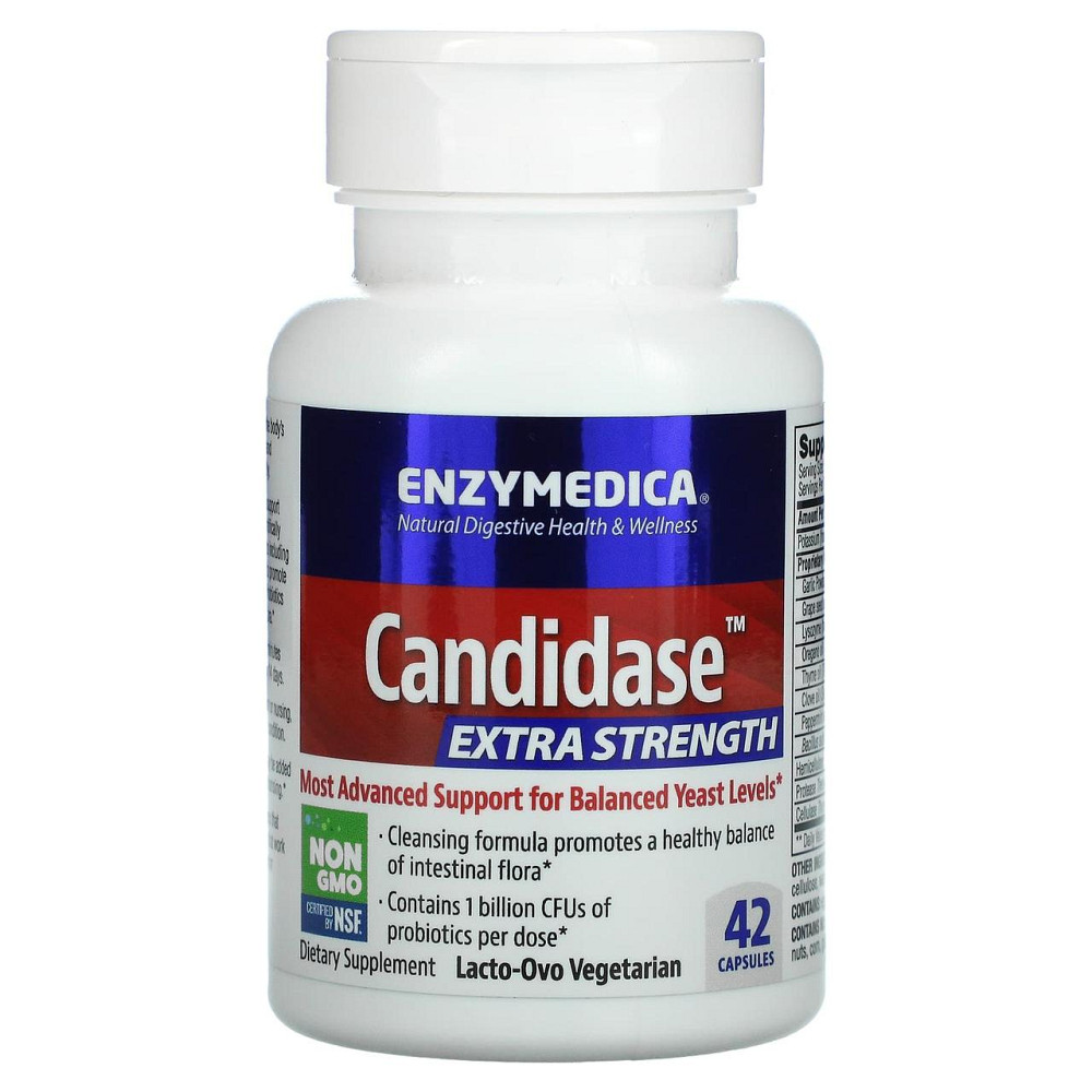 Протикандидний засіб Enzymedica Candidase Extra Strength 42 капс Київ - фото 1