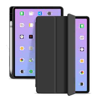 Чехол для планшета BeCover Tri Fold Hard TPU Apple iPad Air (4/5) 2020/2022 10.9" Black (711106) Винница