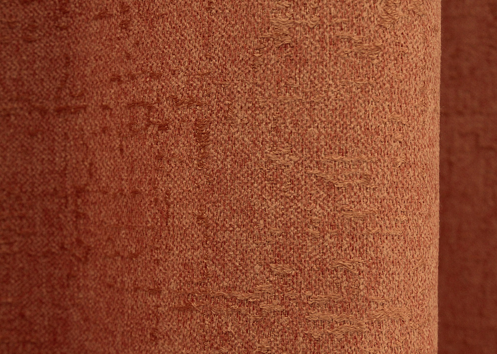 Комплект готовых штор VR-Textil Лен № 1435ш Оранжевый 150х270 см 2 шт (33-0314) Киев - изображение 8