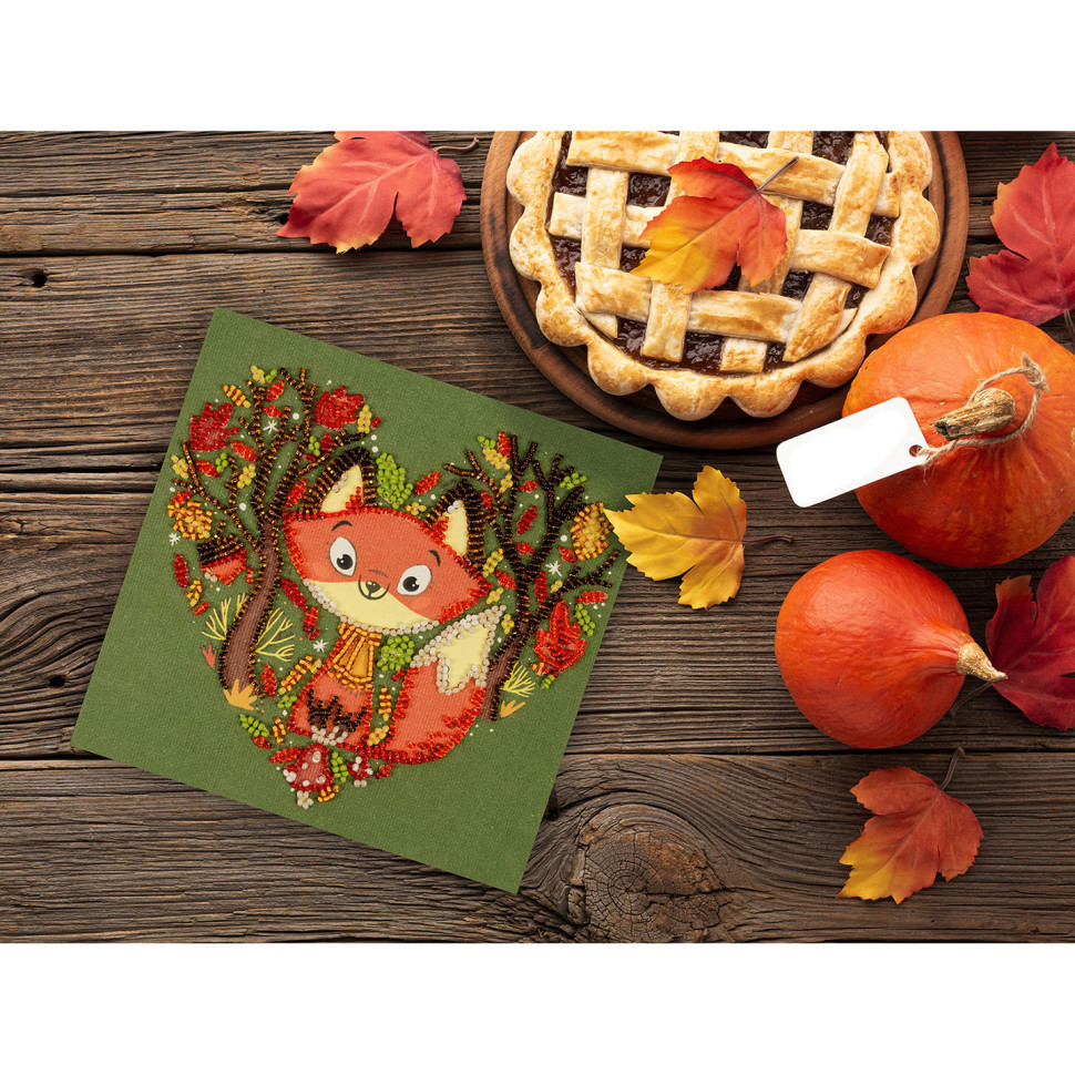 Набор-мини для вышивки бисером 